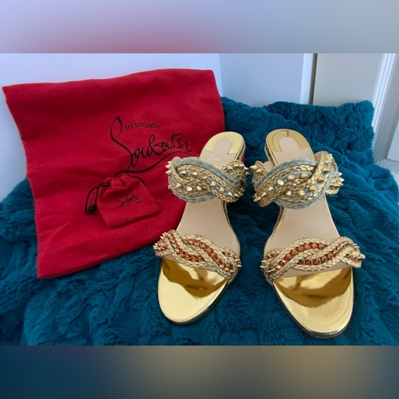 Christian Louboutin size 37 sandals - Picture 8 of 12
